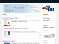 saarpfalz-park.de Webseite Vorschau