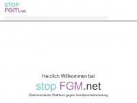 stopfgm.net Webseite Vorschau