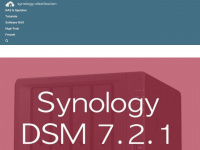 synology-distribution.de Webseite Vorschau