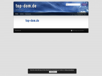 top-dom.de Webseite Vorschau