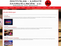 shotokan-karate-saarwellingen.de Webseite Vorschau