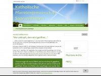 kirchesaarwellingen.de Webseite Vorschau