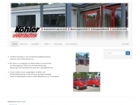 koehler-elektro.com Webseite Vorschau