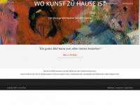 kunststall.de Webseite Vorschau