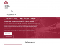 lsm-schulz.de Webseite Vorschau