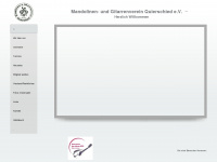 mandolinenverein-quierschied.de Webseite Vorschau