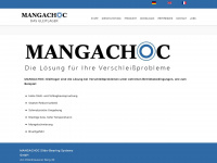mangachoc.de Webseite Vorschau