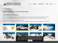 mediadesign-saar.de Webseite Vorschau
