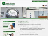 me-logistic-services.com Webseite Vorschau