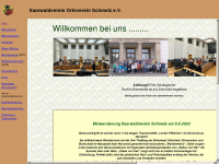 saarwaldverein-schmelz.de Webseite Vorschau