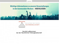 neunkircher-kulturgesellschaft.de Webseite Vorschau