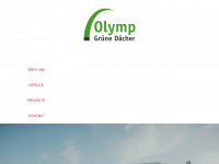 olymp-gruene-daecher.de Webseite Vorschau