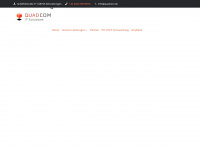 quadcom.de Webseite Vorschau