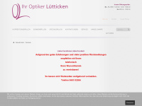 optik-luetticken.de Webseite Vorschau