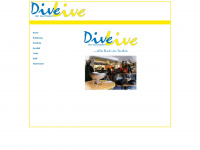 dive-live.com Webseite Vorschau