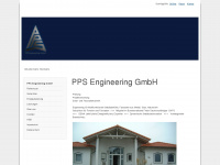 pps-engineering.com Webseite Vorschau