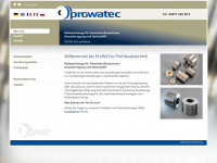 prowatec.info Webseite Vorschau