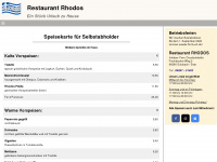 rhodos-sulzbach.de Webseite Vorschau