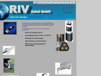 riv-kabel.de Webseite Vorschau