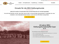 brh-saar.de Webseite Vorschau