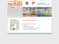 r-kahl.de Webseite Vorschau