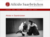 aikido-saarbruecken.de Webseite Vorschau