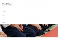 aikido-dillingen.de Webseite Vorschau