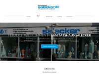 sanitaetshaus-salecker.de Webseite Vorschau