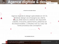 malabardesign.fr Webseite Vorschau