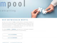 mpool-consulting.de Webseite Vorschau