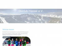 skiclub-hassel.de Webseite Vorschau
