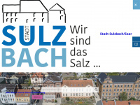 stadt-sulzbach.de Webseite Vorschau