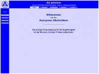 aa-dehemm.de Webseite Vorschau