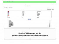 sv-tell-schwalbach.de Webseite Vorschau