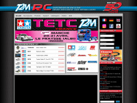 t2m-rc.fr Webseite Vorschau