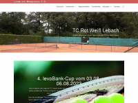 tc-lebach.de Webseite Vorschau