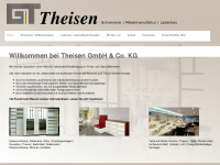 theisen-shopdesign.de Webseite Vorschau