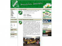 vfr-frankenholz.de Webseite Vorschau