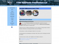 ttsvfraulautern.de Webseite Vorschau