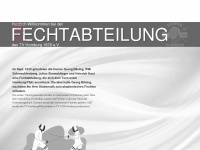 tvhomburg-fechten.de Webseite Vorschau