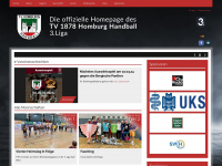 tv-homburg.de Webseite Vorschau