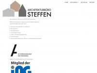 architekt-steffen.de Webseite Vorschau