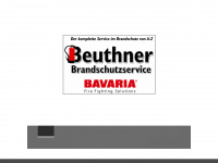 brandschutz-beuthner.de Webseite Vorschau