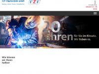 fzf-fuegetechnik.de Webseite Vorschau