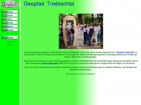 geopfad-triebischtal.de Webseite Vorschau