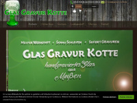 glasgravur-kotte.de Webseite Vorschau