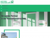 heydel-immobilien.de Webseite Vorschau