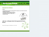 musikschule-pickollo.de Webseite Vorschau