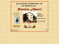 pension-ahnert.de Webseite Vorschau