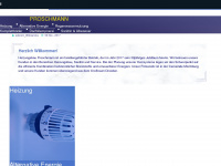 proschmann-heizungsbau.de Webseite Vorschau